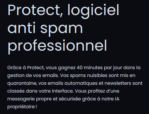 Protection Antispam Mailinblack
